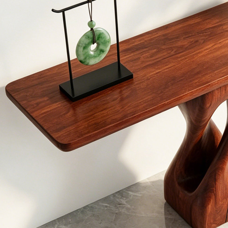 Console simple de style chinois, 29.5" H x 70.9" W x 13.8" D