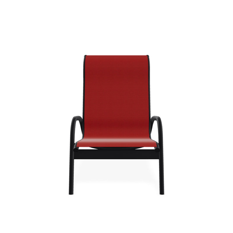 Gardenella Patio Chair, Red, Black