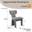 Chaise rembourrée Modern-1578965928