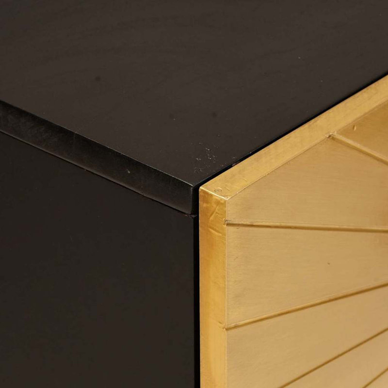 Solid Wood Rectangle Accent Chest