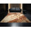 Tapis moelleux et doux à motif géométrique d'inspiration mondiale Montauk Mardi Gras - reliure beige