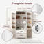 Garde-manger 71 po avec 2 tiroirs et plusieurs tablettes Farmhouse
