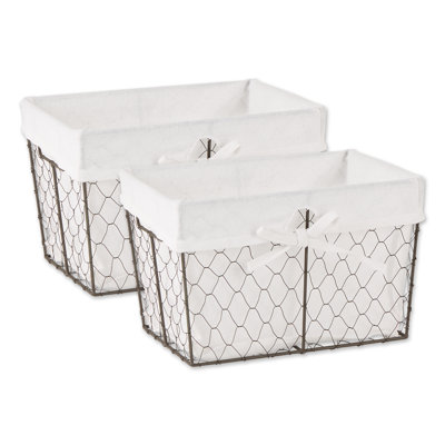 Gracie Oaks Decorative Basket