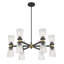 Lustre 12 lumières 29,5 "de large Lustria