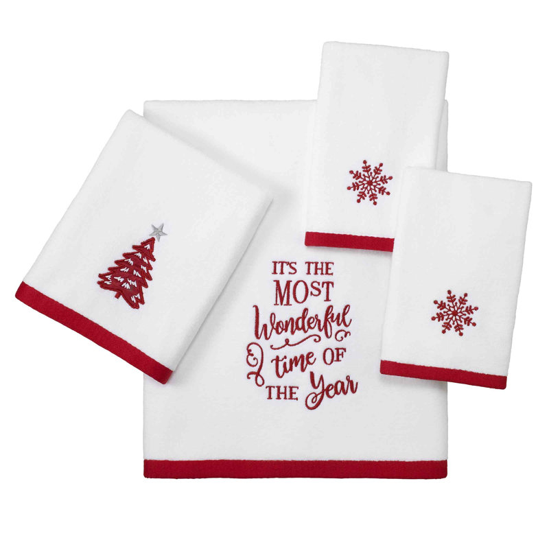 Ensemble de 4 serviettes Avanti Sparkle (BH2T)
