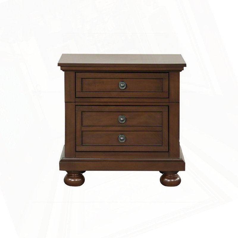 Dark Cherry Nightstand