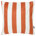 Terracotta/White Striped
