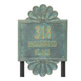 Signature Series 3-Line Lawn Address Sign