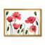 Coquelicots rouges rétro - peinture sur toile-60162958-60162955