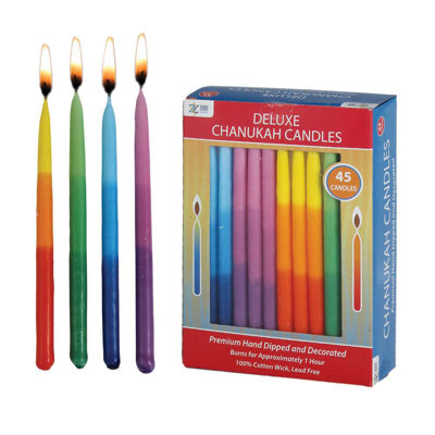 Premium Hand Made Hanukkah Candle