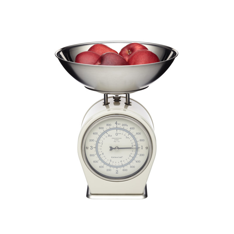 Living Nostalgia Kitchen Scale, Cream