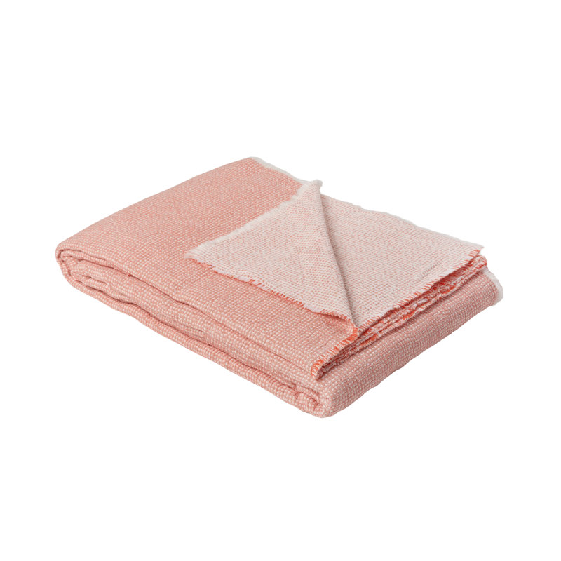 Westerman Cotton Solid Colour Bedspread, 250 x 270 cm, Coral