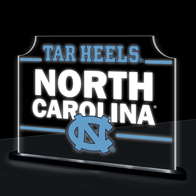 University of North Carolina College Rectangle Desklite LED Decor