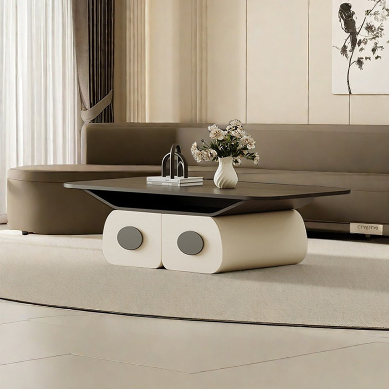 Simple modern rectangular coffee table