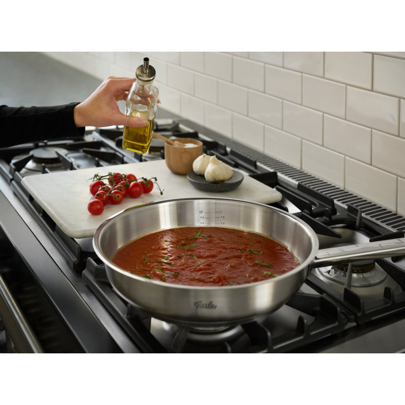 Fissler® Original-Profi Collection® Stainless Steel Frying Pan, 9.5" W