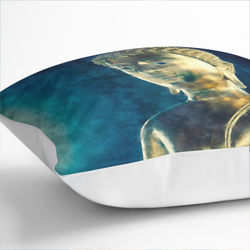 Square Cushion, White, 40cm H x 40cm W x 15cm D