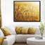 « Golden Wheat Field », reproduction de photo sur toile tendue-26693375