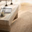 Medieval-Style Modern Faux Marble Coffee Table With Storage