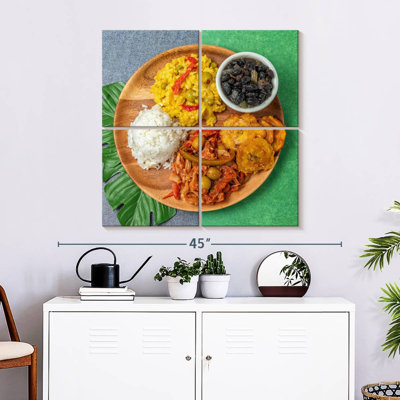Assiette de nourriture cubaine Yarlin