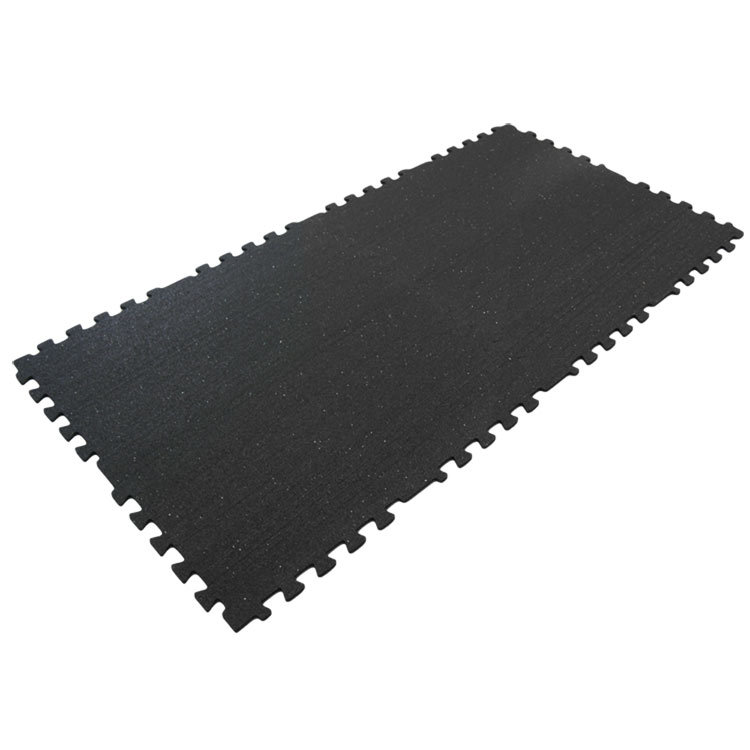 Carreaux de plancher de garage 20" x 20" en noir Eco-Drain