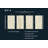 Polymarm 72" W 60" H 33" D Three Wall Composite Tub Wall Panel Surround - 72" Backwall with Seam-50134587