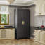  Grand garde-manger 71 po en métal avec tablettes réglables - Armoire de rangement autoportante pour cuisine, salle à manger, salon, salle de bain, bureau à domicile, couloir, atelier