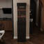 Vitrine verticale haute brillance 70,8 "avec lumières DEL