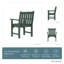 Chaise de jardin POLYWOOD Vineyard-3948331