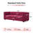 Andenne 89" Upholstered Sofa-981236399