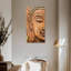 Bouddha en bois sculpté 3 pièces-92829581