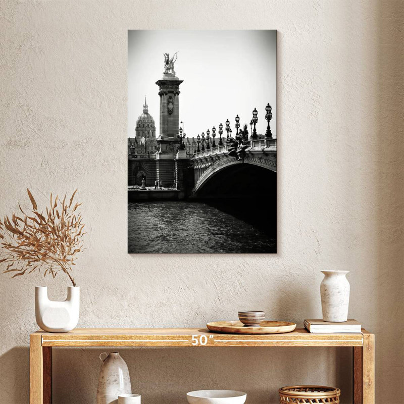 Lilie Alexandre III Bridge I, 36" H x 24" W