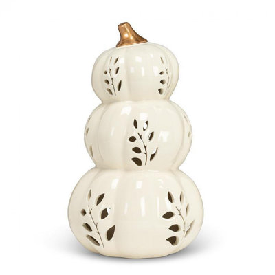 Figurine de citrouilles empilées