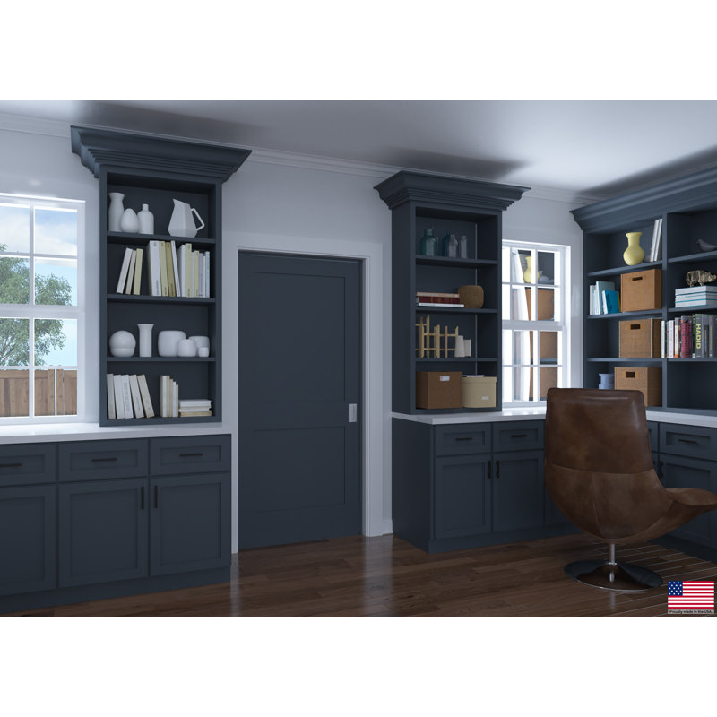 Gauss Single Panel Solid Core Primed Smooth Texture Interior Door Slab, 18" x 80"