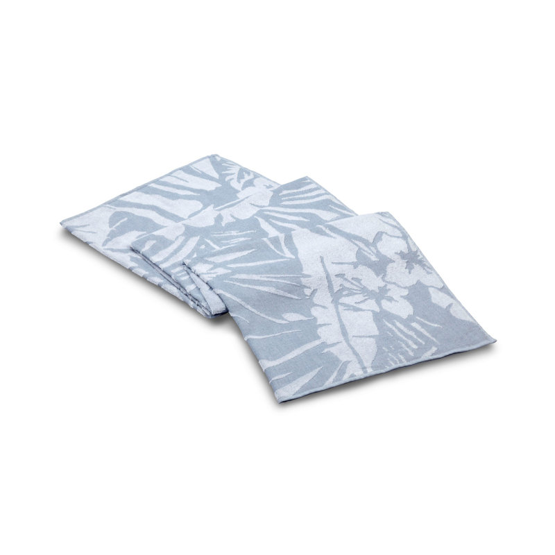 Serviette de plage 100% coton Morones, Bleu