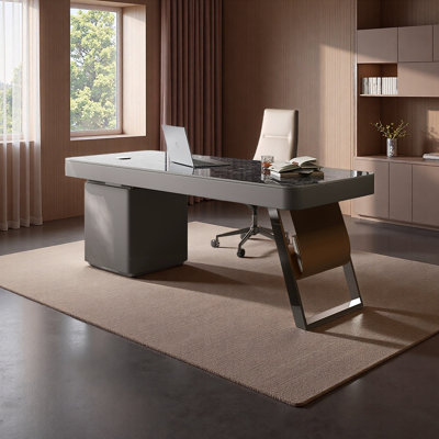 Rectangular Computer Desk