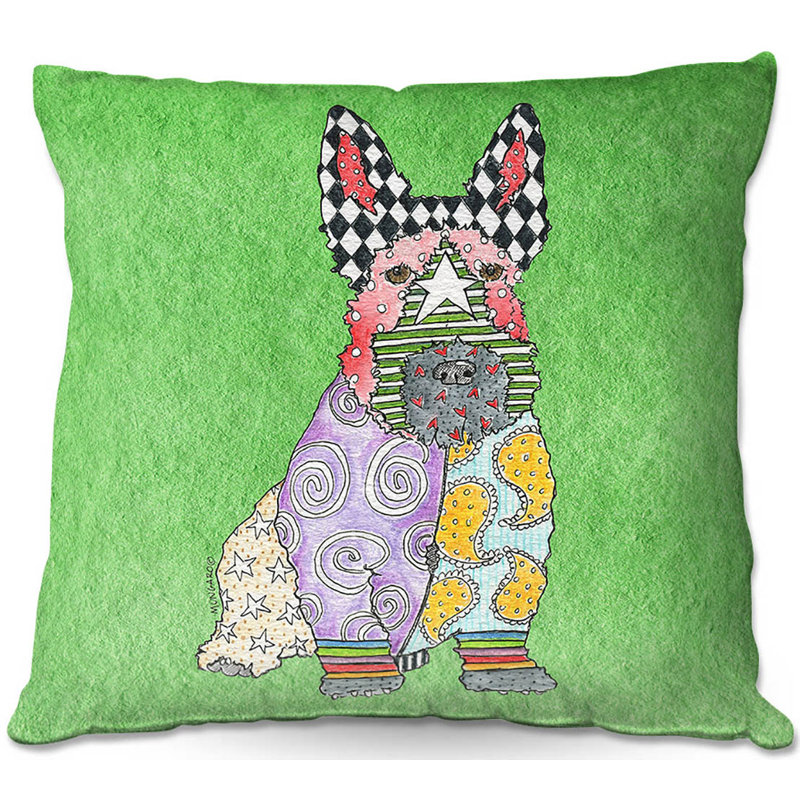  Coussin Couch, 18 po x 18 po, Aigue-marine