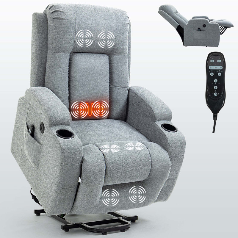 Fauteuil inclinable électrique à moteur Infini Position Infinity, Gris