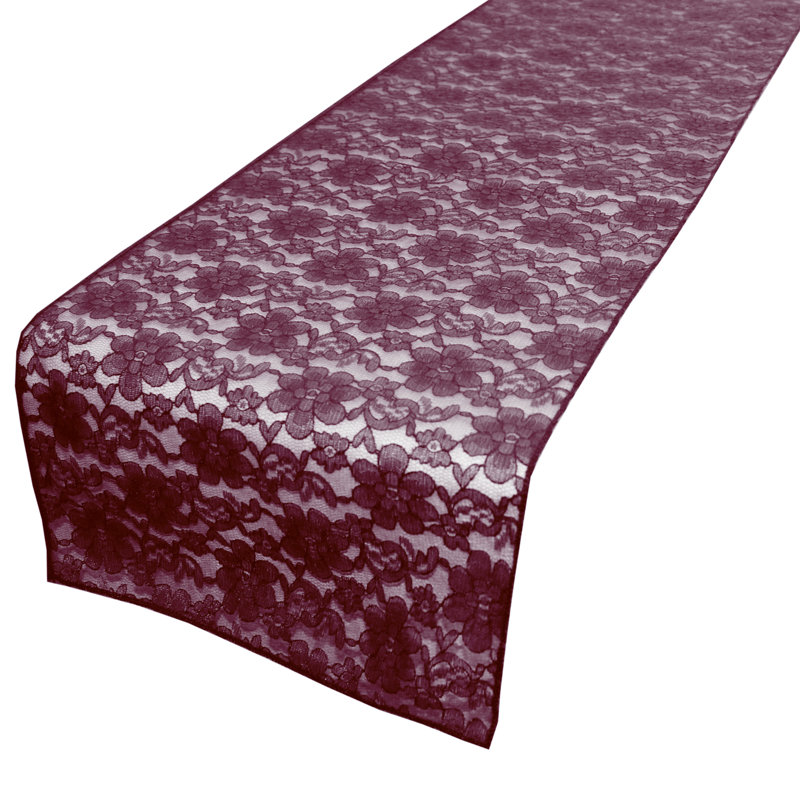 Chemin de table Bagdonas, L 12 po x L 144 po, Bourgogne