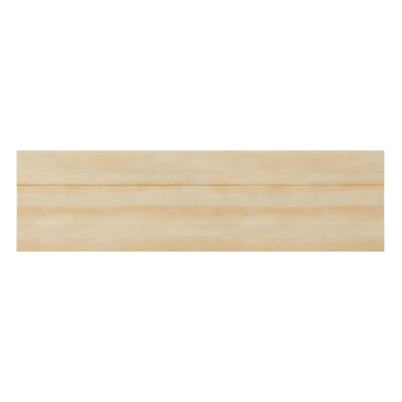 Moulure de bois massif l 3 1/4 "x L 96", Pin