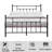 YT Metal Bed Frame w/Headboard and Footboard Platform Bed Frame Single Double Size-1243844764-1243844765