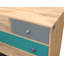 Petekar Solid Wood 80cm W 6 - Drawer Chest of Drawers