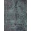 Rapture Blue/Dark Gray Damask Luxury Area Rug-68867467