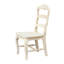  Chaise d'appoint en bois massif Icadarco