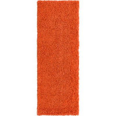 Tapis orange Renesha