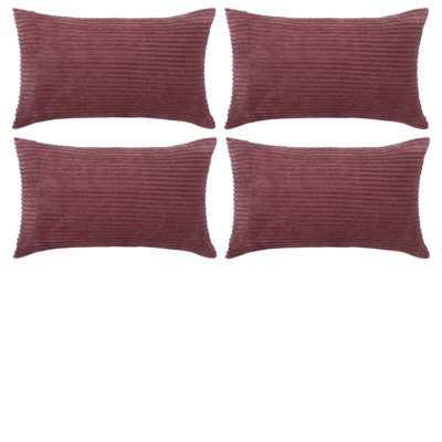 Housse de coussin à rayures