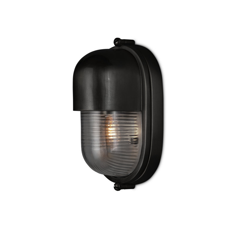 Maritime 1 - Light Outdoor Sconce, Satin Black