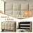 Upholstered Wingback Platform Bed with 2 Under-Bed Storage Drawers, High Grid-Tufted Headboard, No Box Spring Required, Easy Assembly, Modern Bedroom Furniture-1518961498-1518961503