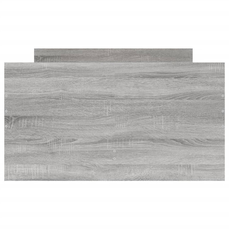 Nikash Drawers Bed Frame, Single ( 90 x 200 cm), Grey Sonoma