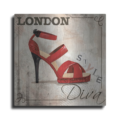  «London Style» par Fiona Stokes-Gilbert, art mural en métal