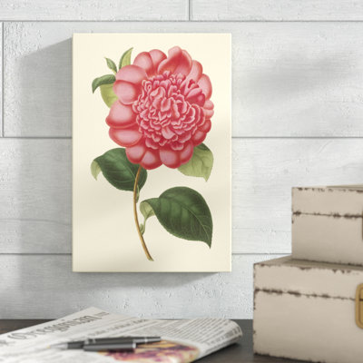 «Camellia Garden I», peinture sur toile